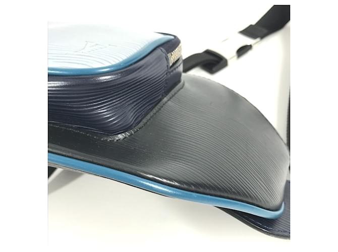 Marsupio Monogram Eclipse Louis Vuitton Blu Blu navy Monogramma - vista 6