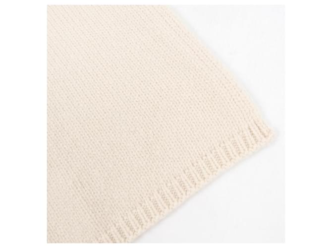 Stola in cashmere Hermès Bianco - vista 2