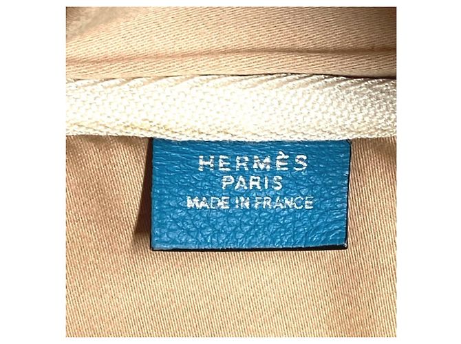 Hermès Borsa a Spalla HERMES Victoria 43 Blu Beige - vista 12