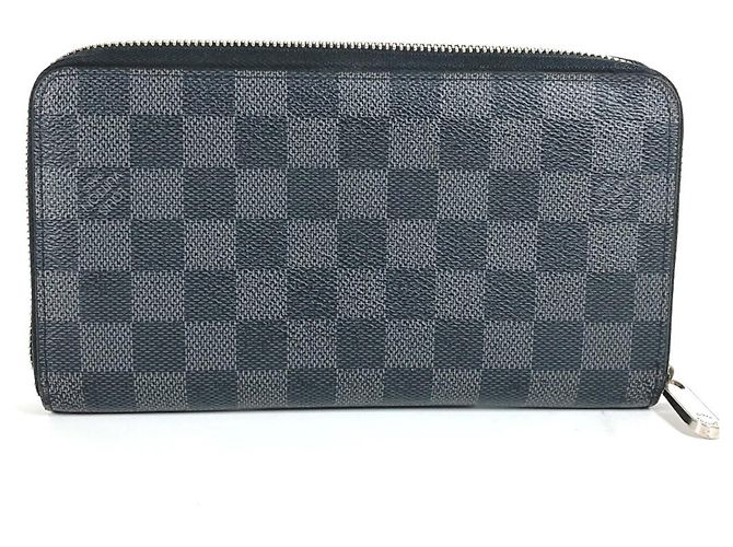 Cartera larga Zippy Organizer Damier Graphite Louis Vuitton Negro Damier ebene - vista 2