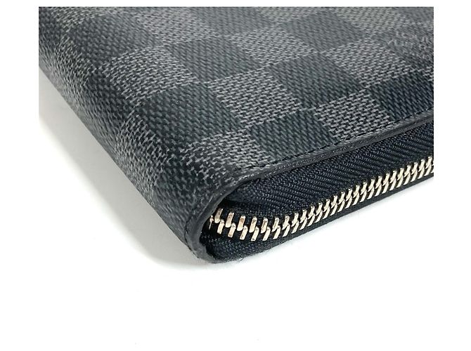 Cartera larga Zippy Organizer Damier Graphite Louis Vuitton Negro Damier ebene - vista 5
