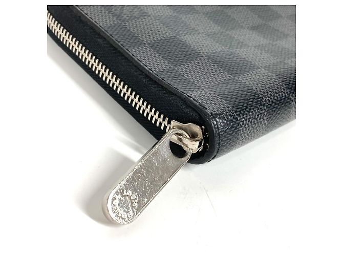 Cartera larga Zippy Organizer Damier Graphite Louis Vuitton Negro Damier ebene - vista 7