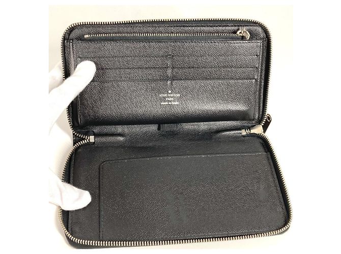 Cartera larga Zippy Organizer Damier Graphite Louis Vuitton Negro Damier ebene - vista 8