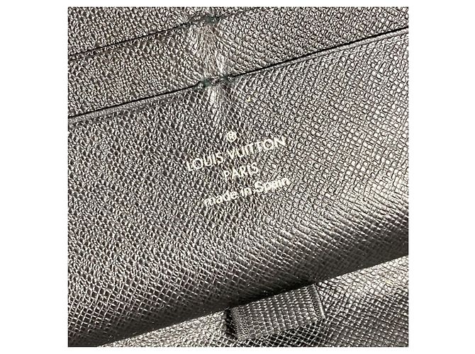 Cartera larga Zippy Organizer Damier Graphite Louis Vuitton Negro Damier ebene - vista 9