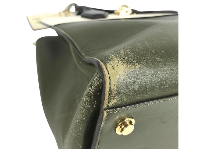 Borsa Tote City Steamer MM di Louis Vuitton Bianco Cachi - vista 8