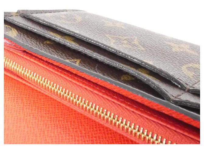 Portafoglio Sarah Lovely Bird Monogramma Louis Vuitton Marrone - vista 8