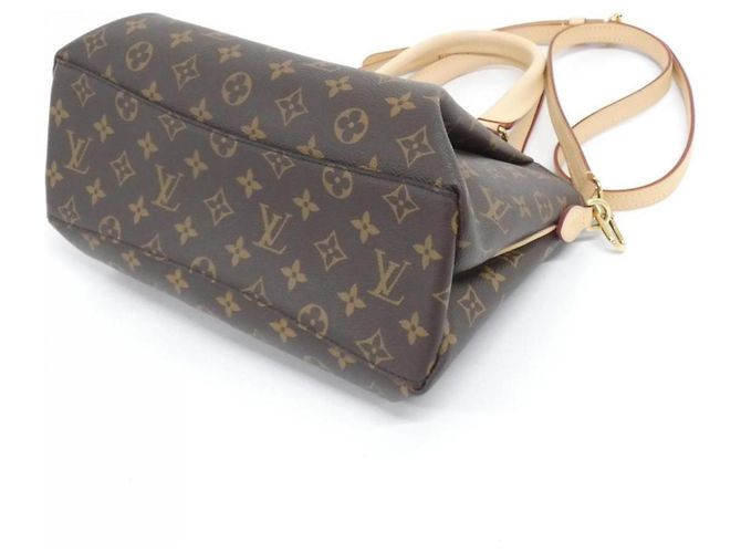 Borsa Louis Vuitton Monogram Rivoli PM Marrone - vista 3