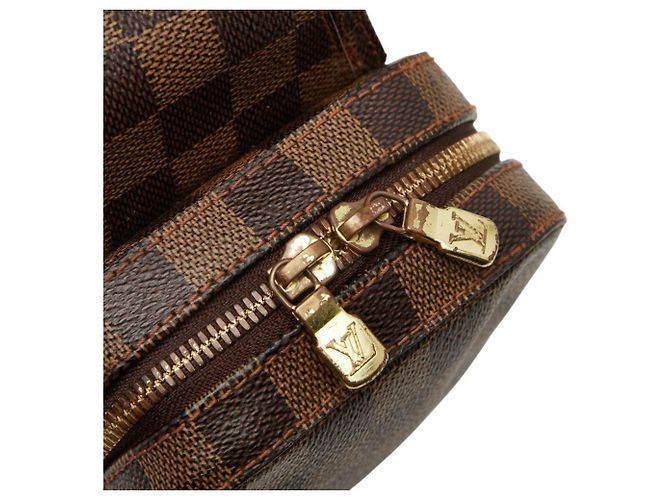 Borsa a Spalla Damier Geronimos di Louis Vuitton Marrone - vista 13