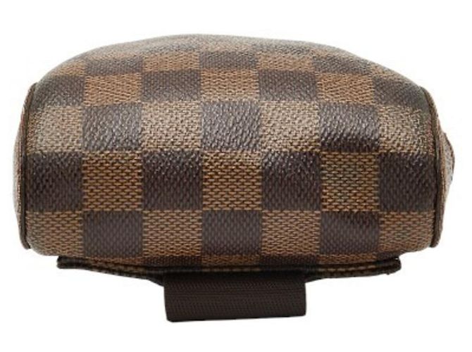 Borsa a Spalla Damier Geronimos di Louis Vuitton Marrone - vista 3