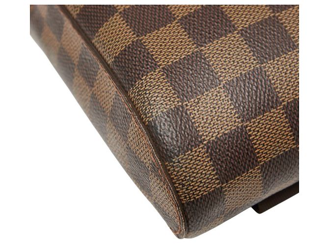 Borsa a Spalla Damier Geronimos di Louis Vuitton Marrone - vista 4