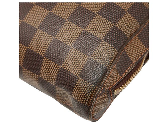 Borsa a Spalla Damier Geronimos di Louis Vuitton Marrone - vista 5