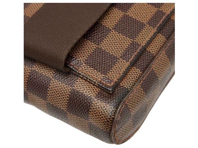 Borsa a Spalla Damier Geronimos di Louis Vuitton Marrone - vista 6