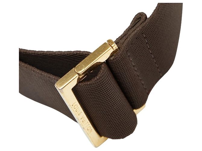 Borsa a Spalla Damier Geronimos di Louis Vuitton Marrone - vista 9