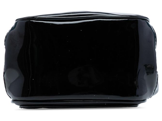 Chanel Nero CC in Pelle Verniciata Borsa a Tracolla - vista 3