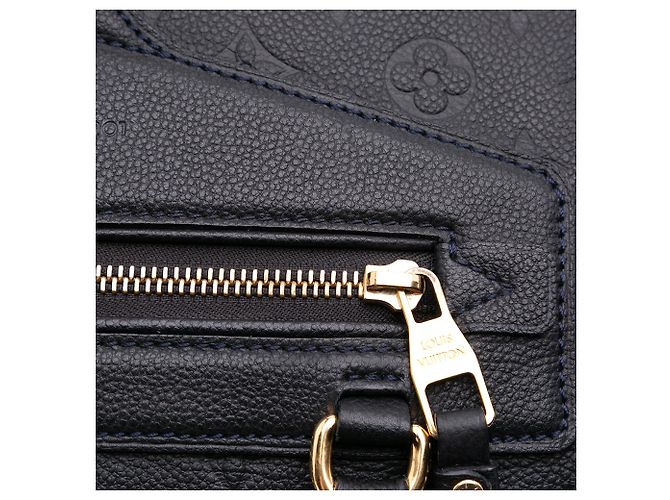 Louis Vuitton Monogram Empreinte Lumineuse PM Blu Blu navy - vista 8