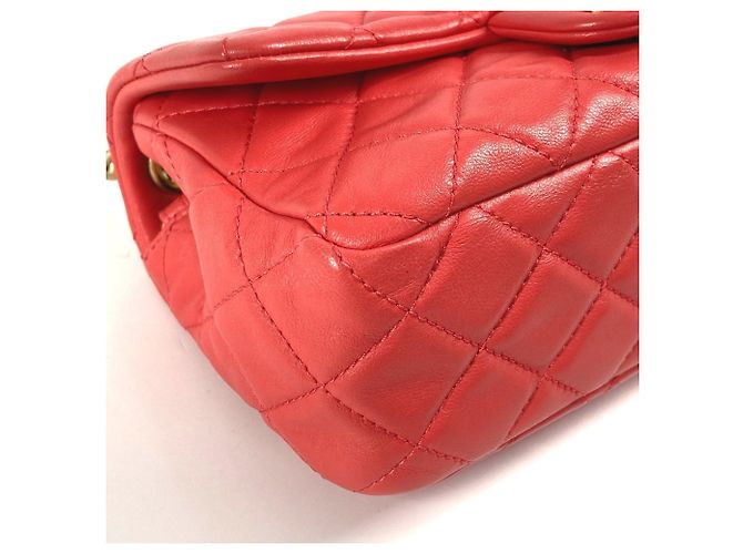 Borsa a spalla a doppia catena trapuntata con gioielli Chanel Rosa Rosso - vista 7