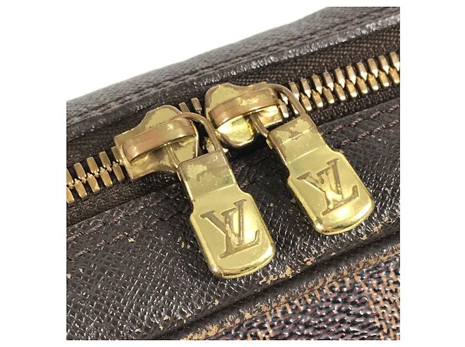 Louis Vuitton Damier Brera Handtasche Braun Damier ebene - Ansicht 12