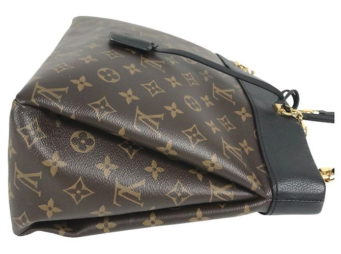 Borsa Tote Pallas Monogram Louis Vuitton Marrone Nero Monogramma - vista 4