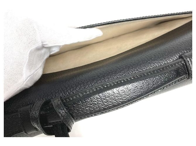 Borsa da lavoro logo Gucci 295256 Nero - vista 18