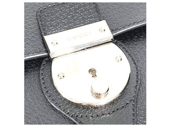 Borsa da lavoro logo Gucci 295256 Nero - vista 8