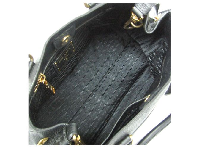 Prada VITELLO PHENIX 1BG044 Borsa in pelle da donna / Borsa a spalla Nero - vista 4