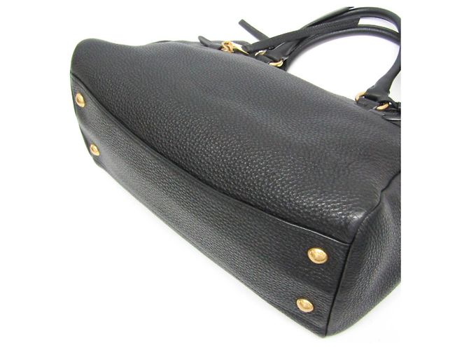 Prada VITELLO PHENIX 1BG044 Borsa in pelle da donna / Borsa a spalla Nero - vista 5
