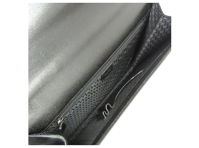 Borsa in pelle da uomo Gucci, custodia per documenti Nero - vista 3