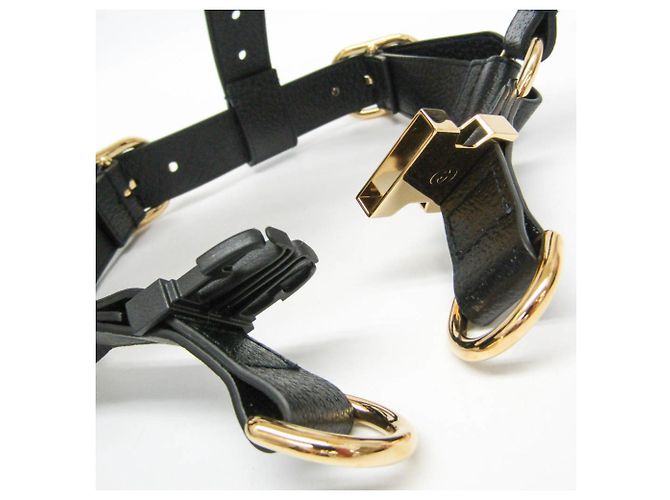 Gucci Interlocking G Pet Harness Black - view 4