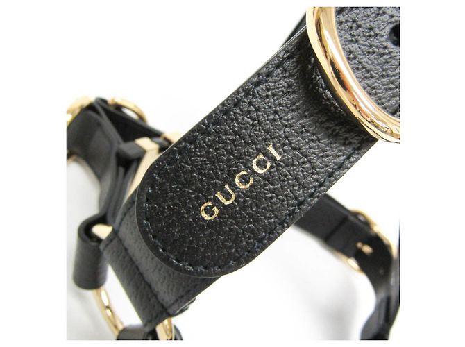 Gucci Interlocking G Pet Harness Black - view 9