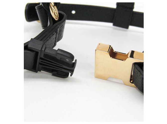 Gucci Interlocking G Dog Harness Black - view 4