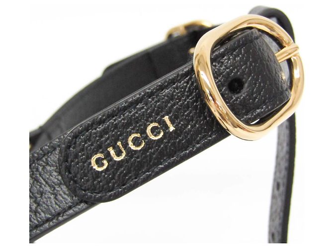 Gucci Interlocking G Dog Harness Black - view 6