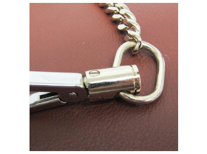 Chloé Faye Schultertasche aus mittelbraunem Leder und Wildleder - Ansicht 11