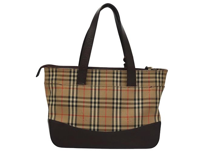 Mini-Handtasche mit Nova-Check-Muster von Burberry Beige - Ansicht 2