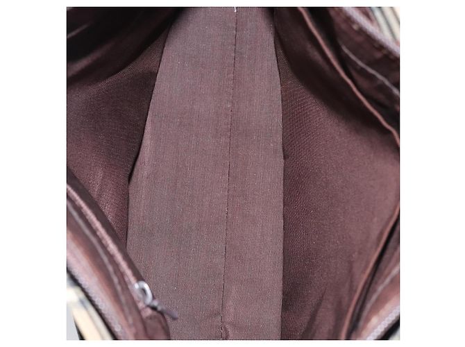 Mini-Handtasche mit Nova-Check-Muster von Burberry Beige - Ansicht 5
