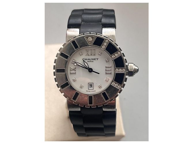 Relógio Chaumet Class One em aço com diamantes Branco - vista 2