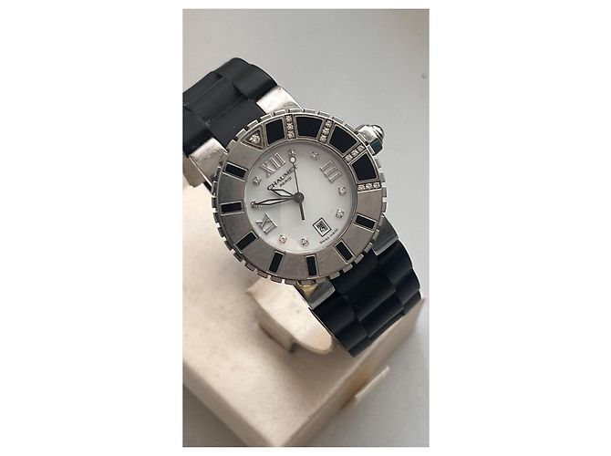 Relógio Chaumet Class One em aço com diamantes Branco - vista 3
