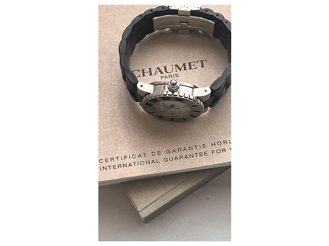 Relógio Chaumet Class One em aço com diamantes Branco - vista 6