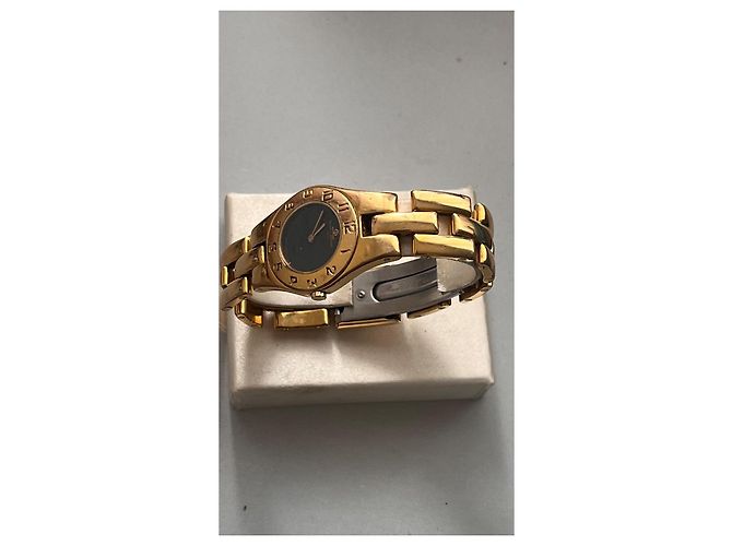 Orologio Baume & Mercier Linea Placcato Oro Quadrante Nero D'oro - vista 5