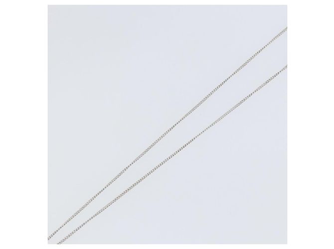 Collar Péndulo CD Christian Dior Metal Plata - vista 6