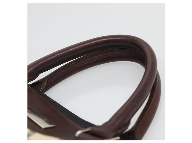 Borsa tote in nylon Nova Check di Burberry Beige - vista 7