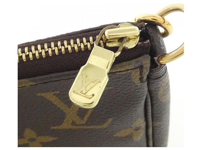 Monogram Pochette Accessoires Louis Vuitton Braun - vista 3