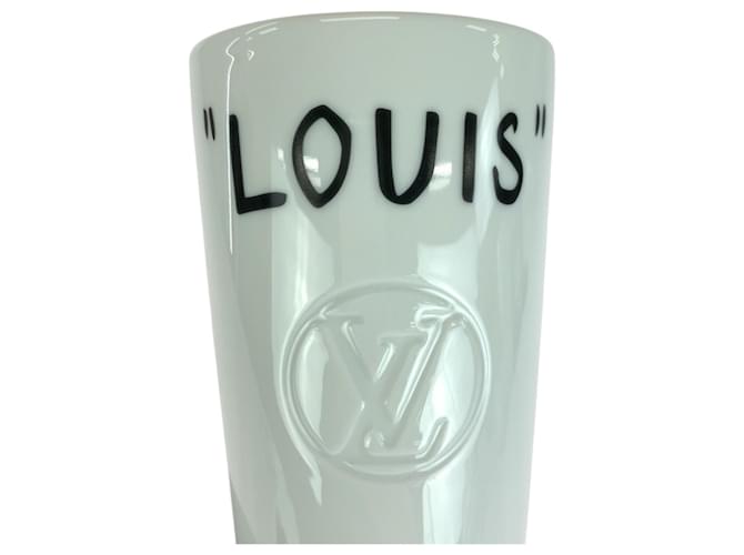 Tasse Monogram Louis Vuitton Marron Blanc - vue 9