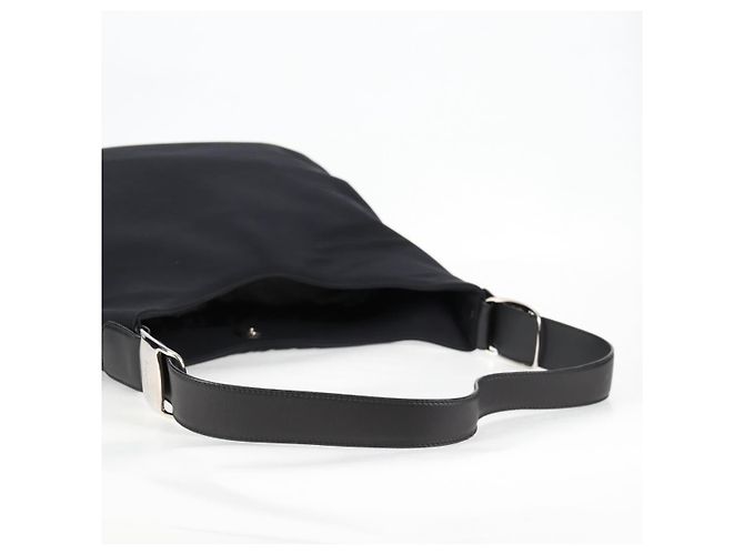 Borsa a Spalla Vala in Nylon Salvatore Ferragamo Nero - vista 7