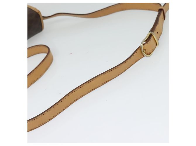 Céline Borsa a Spalla Celine Macadam in Pelle PVC Marrone - vista 7