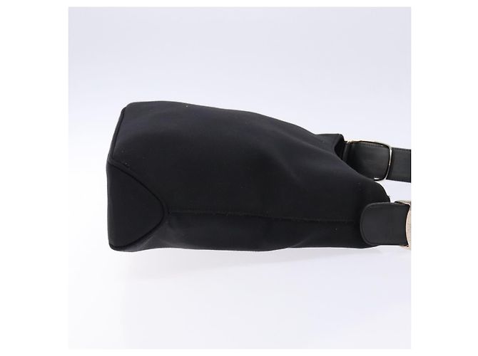 Borsa a Spalla Vala in Tela Salvatore Ferragamo Nero - vista 3