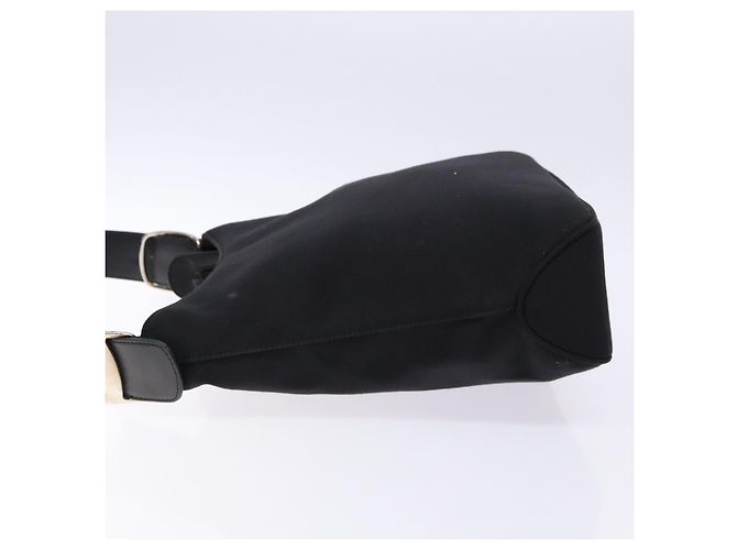 Borsa a Spalla Vala in Tela Salvatore Ferragamo Nero - vista 4
