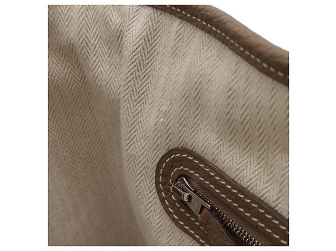 Hermès Borsa Tote Garden PM HERMES Grigio Taupe - vista 7