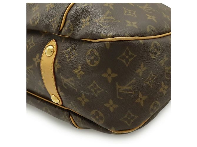 Borsa a Spalla Tote Louis Vuitton Monogram Galliera GM M56381 Marrone Monogramma - vista 4
