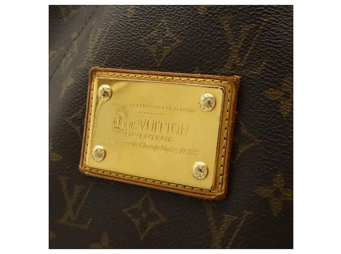 Borsa a Spalla Tote Louis Vuitton Monogram Galliera GM M56381 Marrone Monogramma - vista 8
