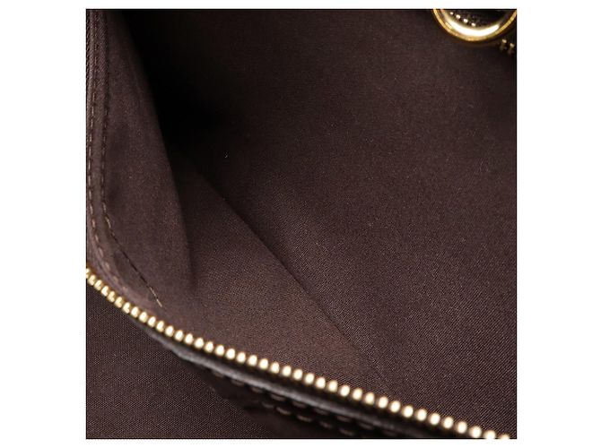 Borsa Tote Louis Vuitton Monogram Vernis Wilshire PM Bordò - vista 9